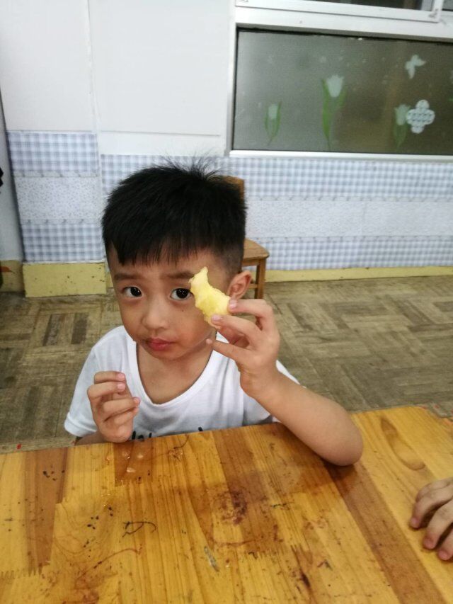 看!我吃得多干净