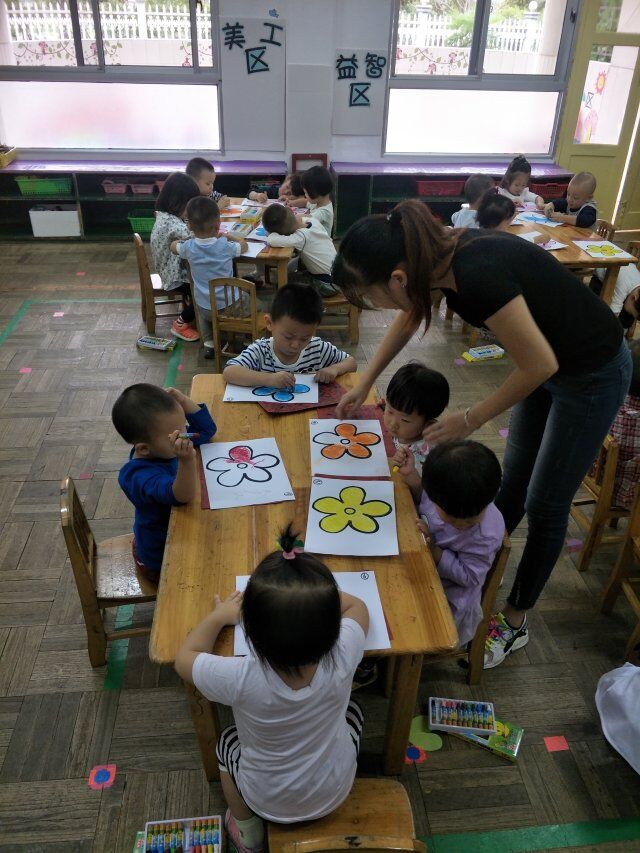 老师在帮助我们