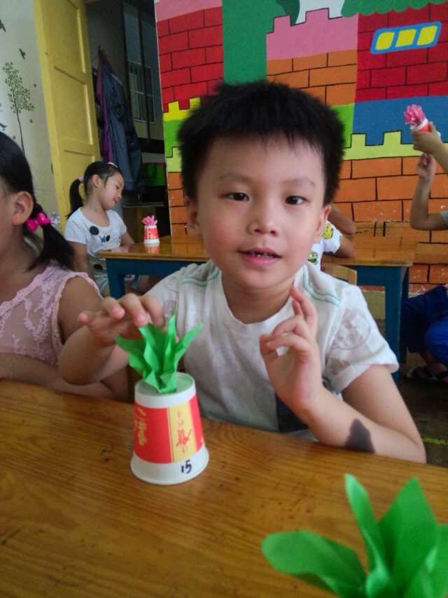 有进步的小花朵!