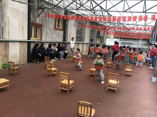 大一班《小松鼠捡松果》